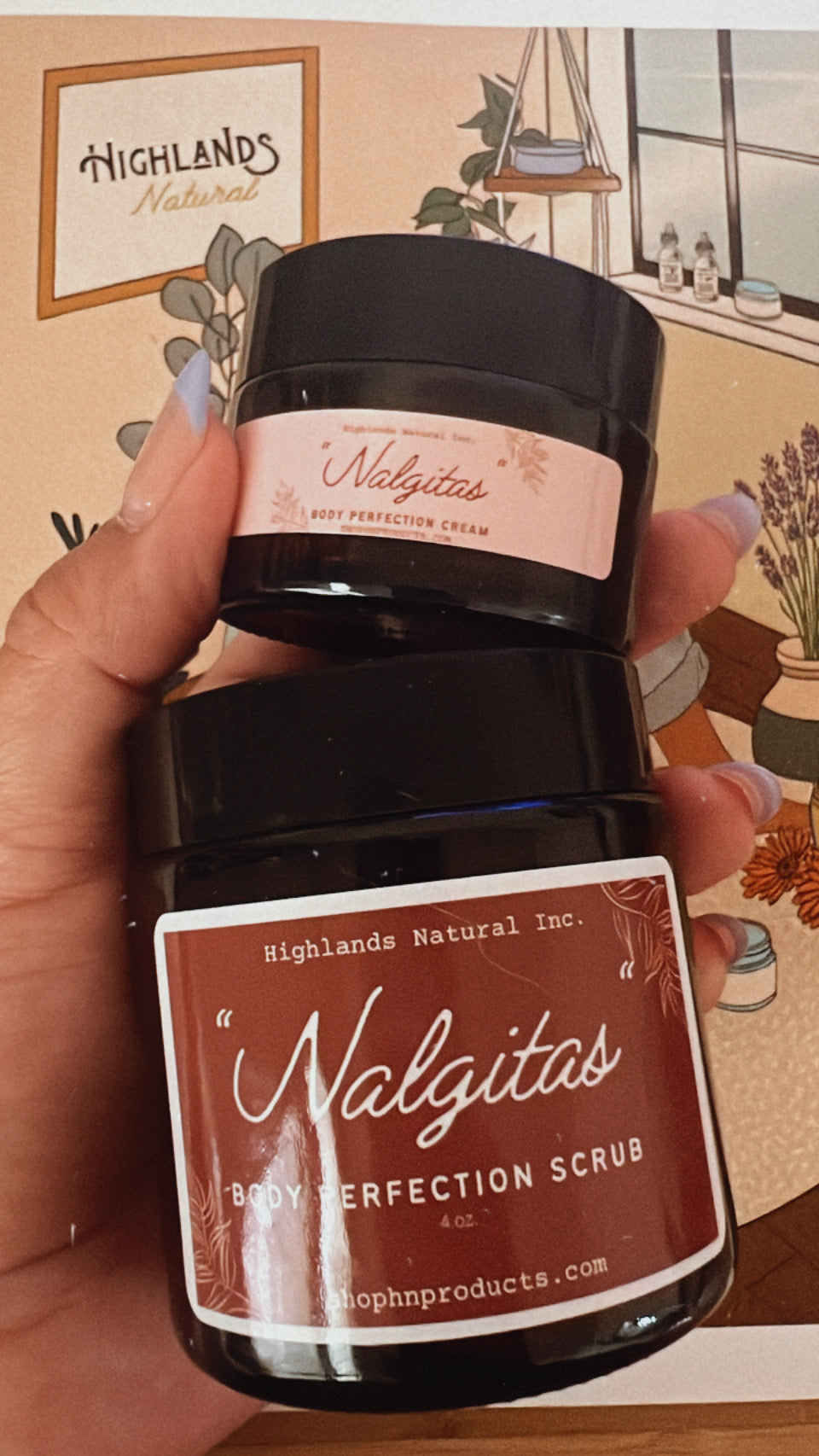 Nalgita body perfection scrub