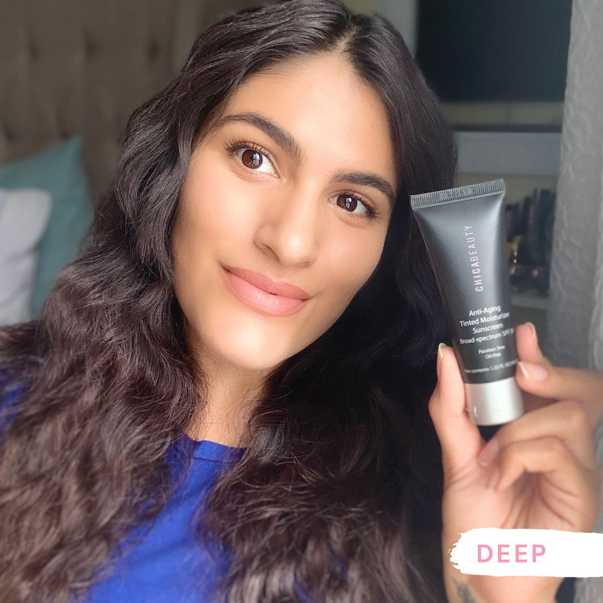 Anti-Aging Tinted Moisturizer SPF 30 by Chica Beauty for Radiant Skin