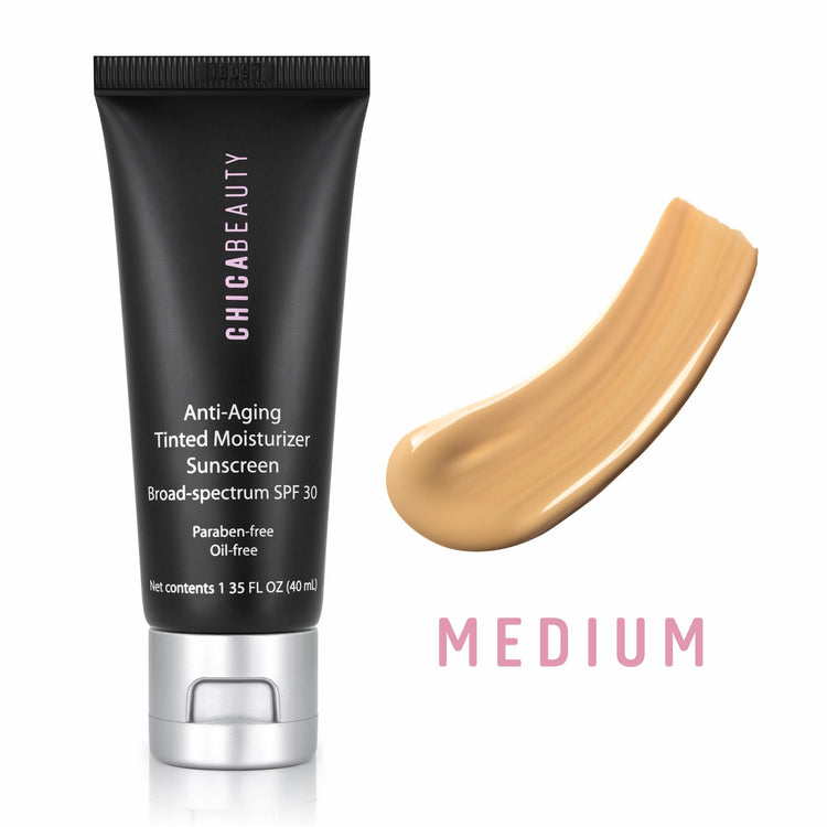 Anti-Aging Tinted Moisturizer Sunscreen Broad
