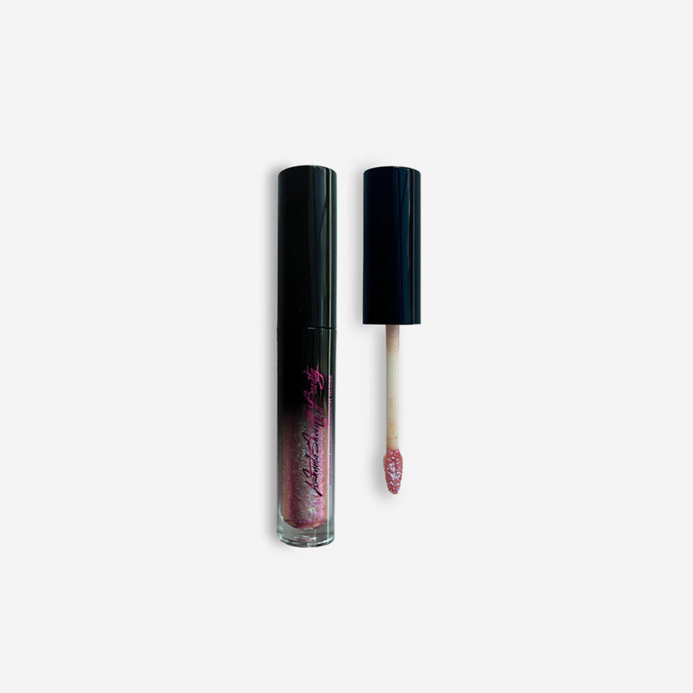 Lip gloss with applicator.